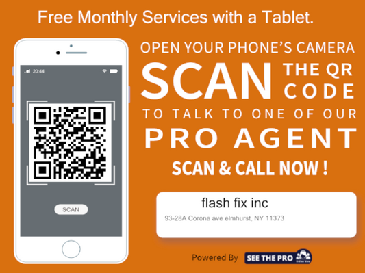 Free Monthly Services With Tablet!